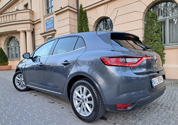 Renault Megane cena 44900 przebieg: 91000, rok produkcji 2017 z Iława małe 277